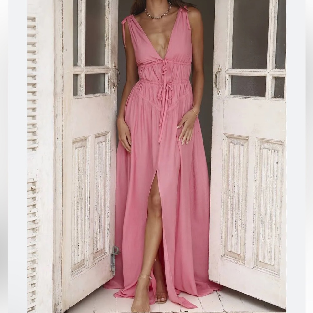 NWT! Hello Molly Sunlight Glow Maxi Dress szXL